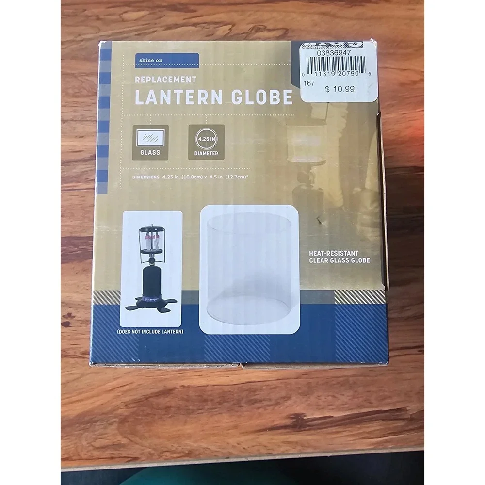 Stansport Replacement Lantern Globe - Clear, One Size